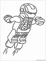 Lego Marvel Printable Coloring Heroes Super Pages Coloring4free sketch template