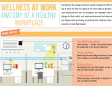 Anatomy Of A Healthy Workplace Infographic Mindbodygreen