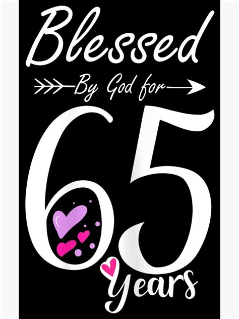 womens  birthday tee gift  blessed   years birthday poster  seanstrother