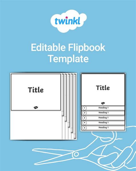 editable flipbook template flip book template flip book flip chart
