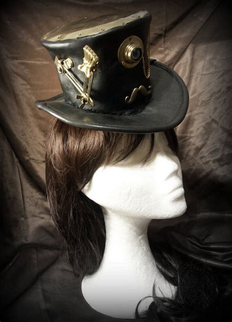 sir top hat black leather automaton steampunk  thetimecabinet
