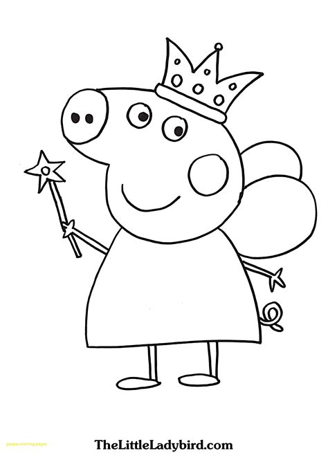 printable peppa pig coloring pages  getcoloringscom