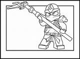 Ninjago Coloring Pages Printable Kai Kids sketch template