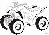 Coloring Pages Printable Tire Atv Honda Popular sketch template