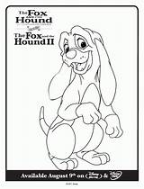 Coloring Fox Pages Hound Popular Library sketch template