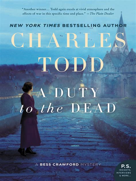 Charles Todd Author Book List