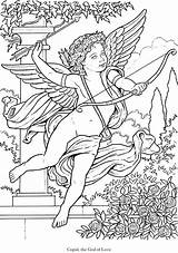 Angeli Cupid Dover Publications Engel Colorear Buch Wenn Tatuagem Colouring Cupido Cupidos Bleistiftzeichnungen Erwachsene Umrisszeichnungen Zeichnen Angels Religiöse Bunte Cherub sketch template
