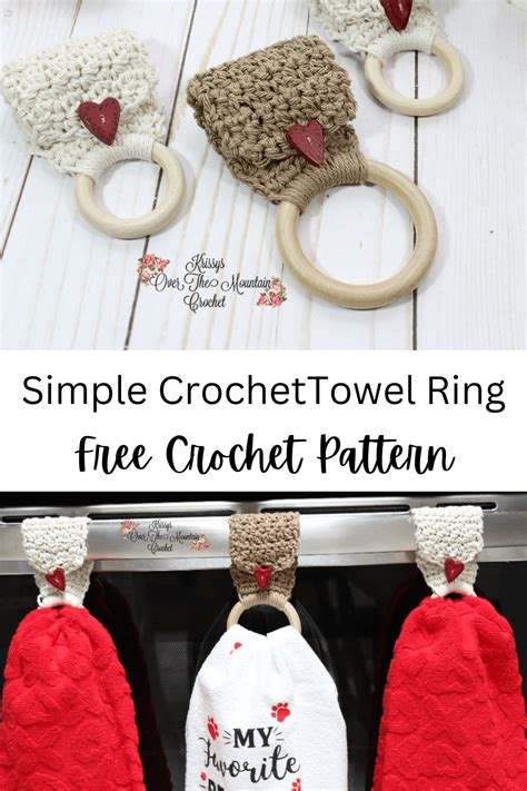 How To Crochet A Simple Towel Holder Artofit