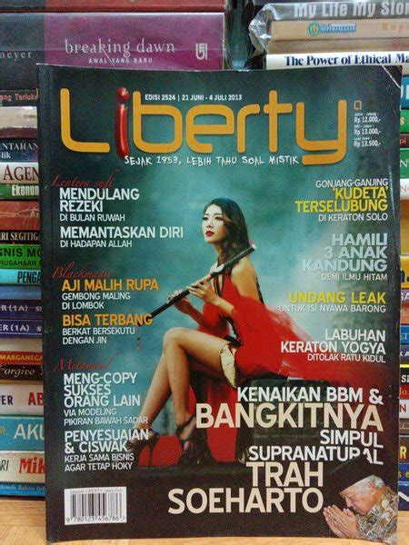 Jual Majalah Liberty Edisi 2524 Juli 2013 Di Lapak Toko Buku Eric Jaya
