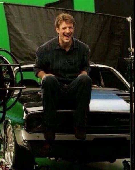 cracking up nathan fillion castle tv shows best muscle cars