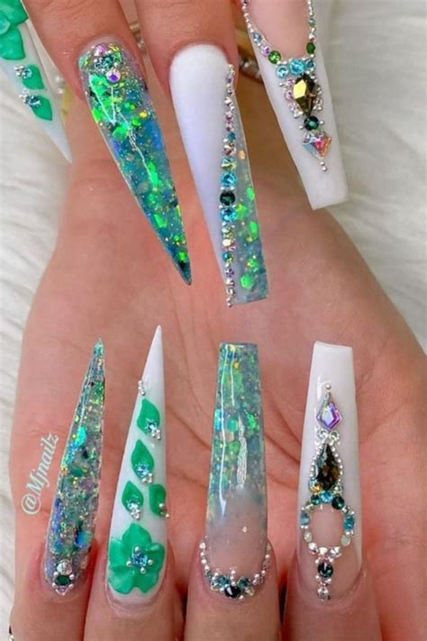 How To Make Your Glitter Ombre Nails Bling This Summer 2021