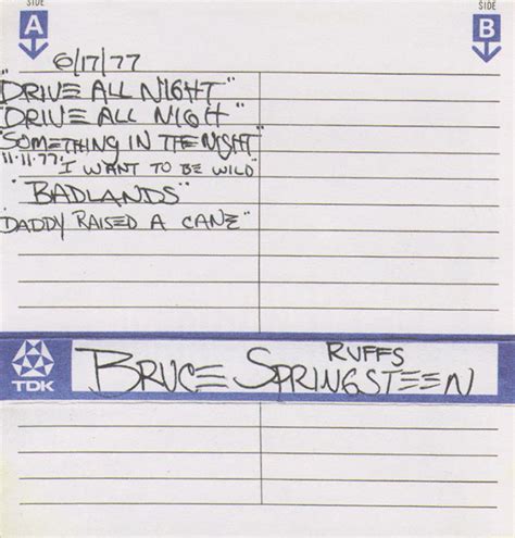 bruce springsteen lyrics drive  night album version