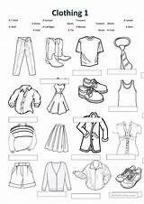 Worksheets Clothes Label Worksheet British Vocabulary Esl Islcollective sketch template