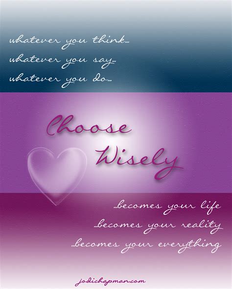 choose wisely  printable poster