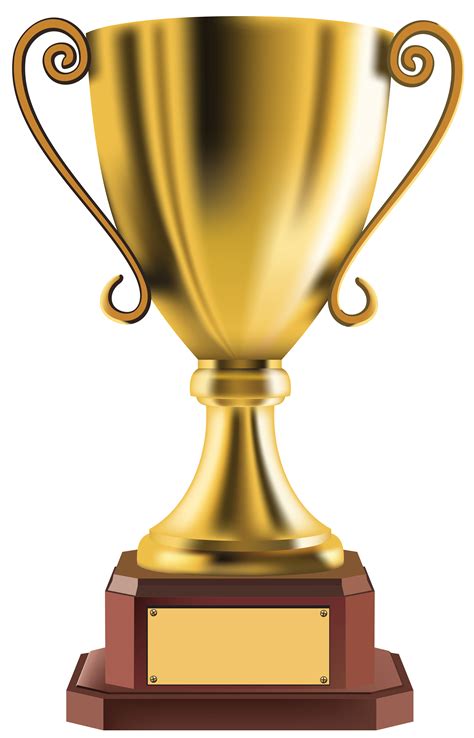 gold cup trophy png image purepng  transparent cc png image library