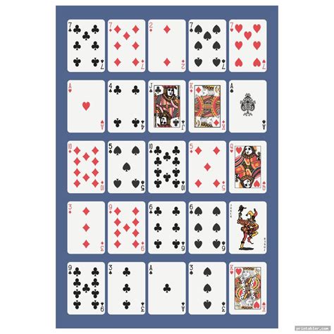 easy  printable pokeno game cards jzavisa