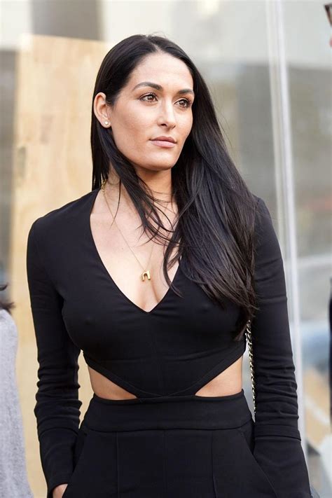 nikki bella cleavage was seen too many times scandal planet