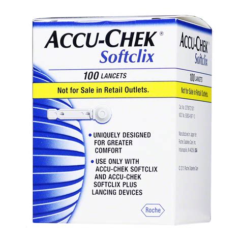 accu chek softclix glucose lancets box   adw diabetes