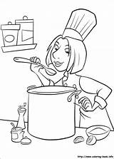 Ratatouille Coloring Pages Mcoloring Kids sketch template