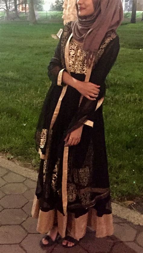afsana shaid fashion hijab outfit victorian dress
