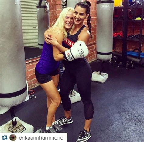 lana and her boxing instructor erica ann hammond wwe nxt lana pinterest