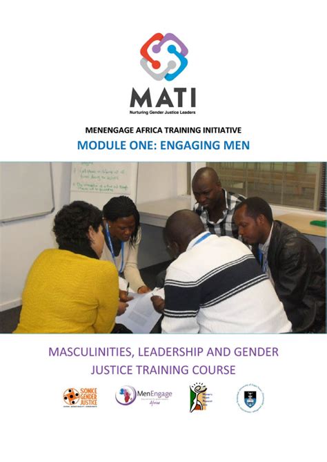 mati training modules sonke gender justice
