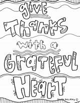 Coloring Thankful Quotes Doodle Alley Choose Board Pages sketch template