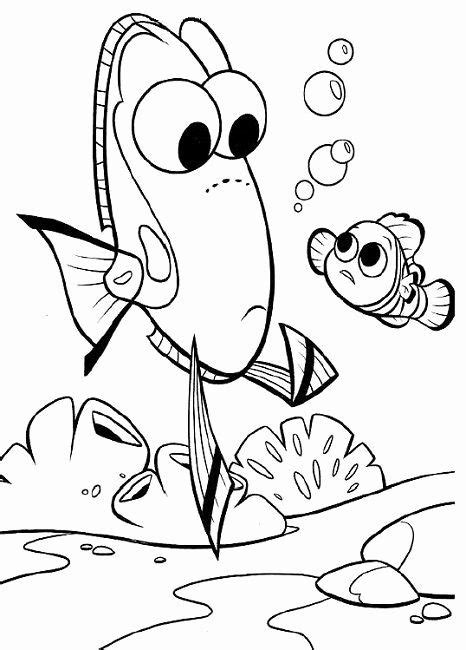 finding nemo coloring page    images  disney