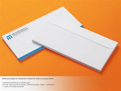 briefumschlaege briefumschlag gestalten gestaltung corporate design logo