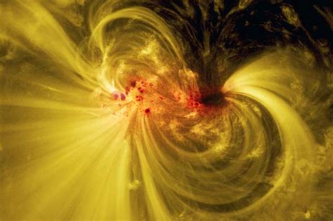 Watch Massive Sunspots Two Week Trek Across Suns Face Video Space