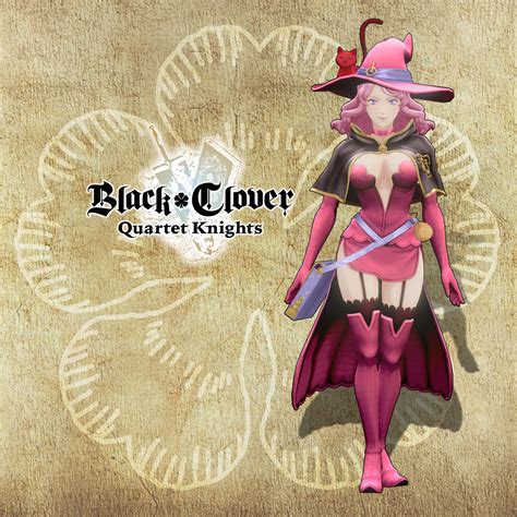 Black Clover Quartet Knights Outfit “perky Cat Vanessa”