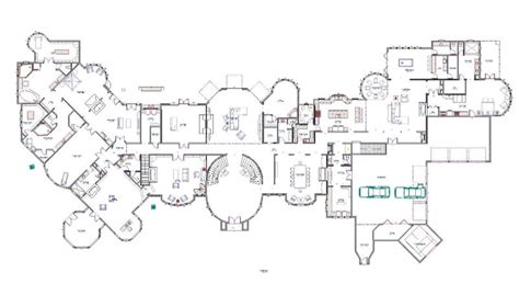modern mega mansion floor plans  home plans design