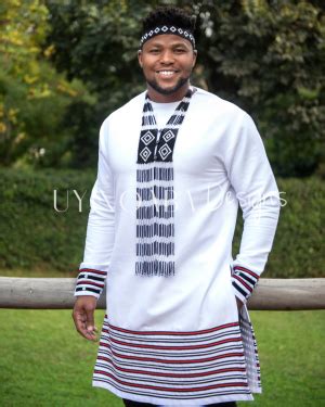 xhosa mens traditional attire  distinguished