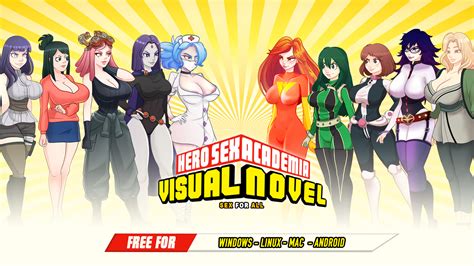 Hero Sex Academia Visual Novel V0 033 Sexforall Androidnsfwgaming