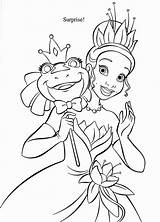 Tiana Princess Coloring Pages Disney Color Getcolorings Fresh Printable sketch template
