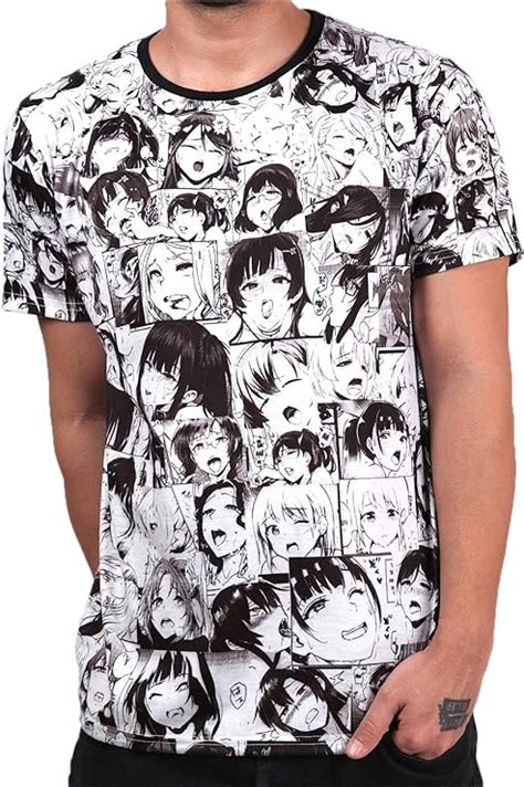 buy ahegao the tee of culture anime printed t shirt at