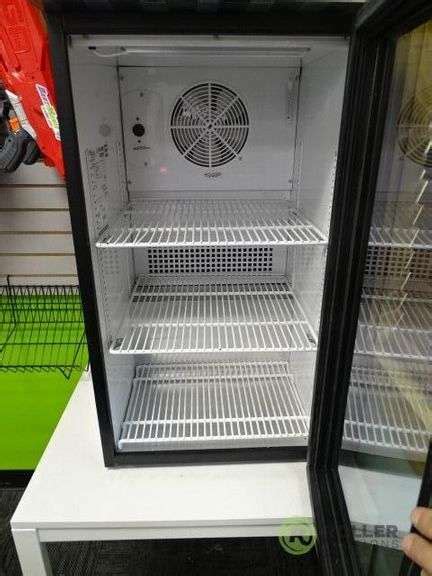 true gdm  ld countertop display refrigerator  cuft roller auctions