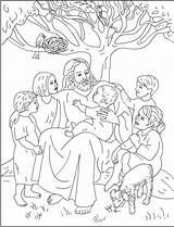Jesus Coloring Pages sketch template