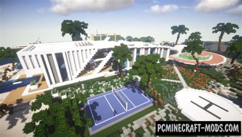 Modern House Of Beach Map For Minecraft 1 16 4 1 15 2