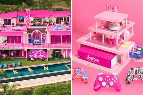 barbie met sa maison sur airbnb  devoile sa xbox en edition limitee