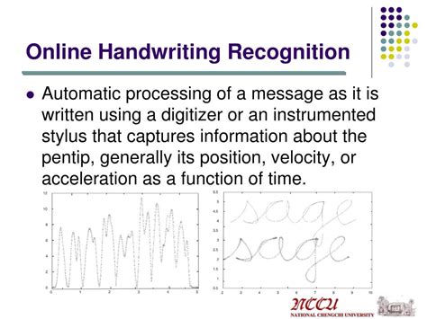 handwriting recognition powerpoint