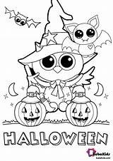Halloween Bubakids Kleurplaten Cartoon sketch template