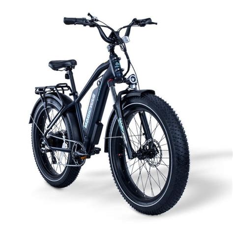 magicycle  cruiser mid step   terrain fat tire electric bike midnight blue