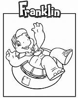 Franklin Coloring Pages Kids sketch template