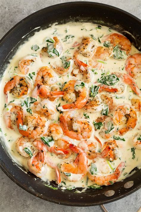 creamy parmesan  spinach shrimp cooking classy bloglovin