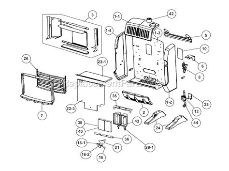 heater hsirng unvented  gas fired room heater ereplacementpartscom