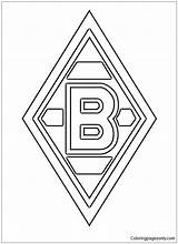 Borussia Wappen Eintracht Dortmund Mönchengladbach Ausmalbilder Fußball Moenchengladbach sketch template