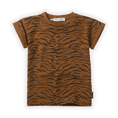 Basic T Shirt Tiger Sproet Sprout En
