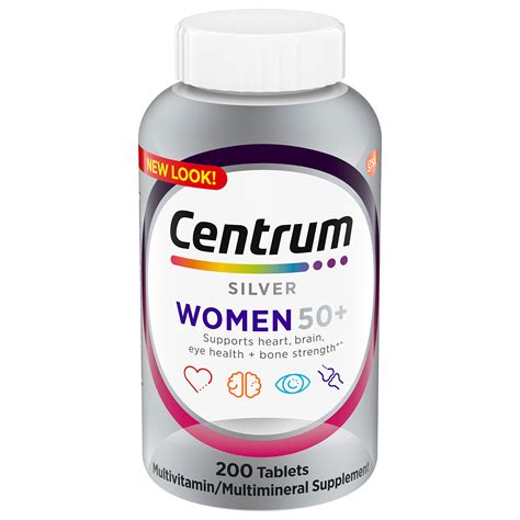 buy centrum silver womens multi  women   multimultimineral supplement