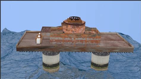 maunsell forts  model
